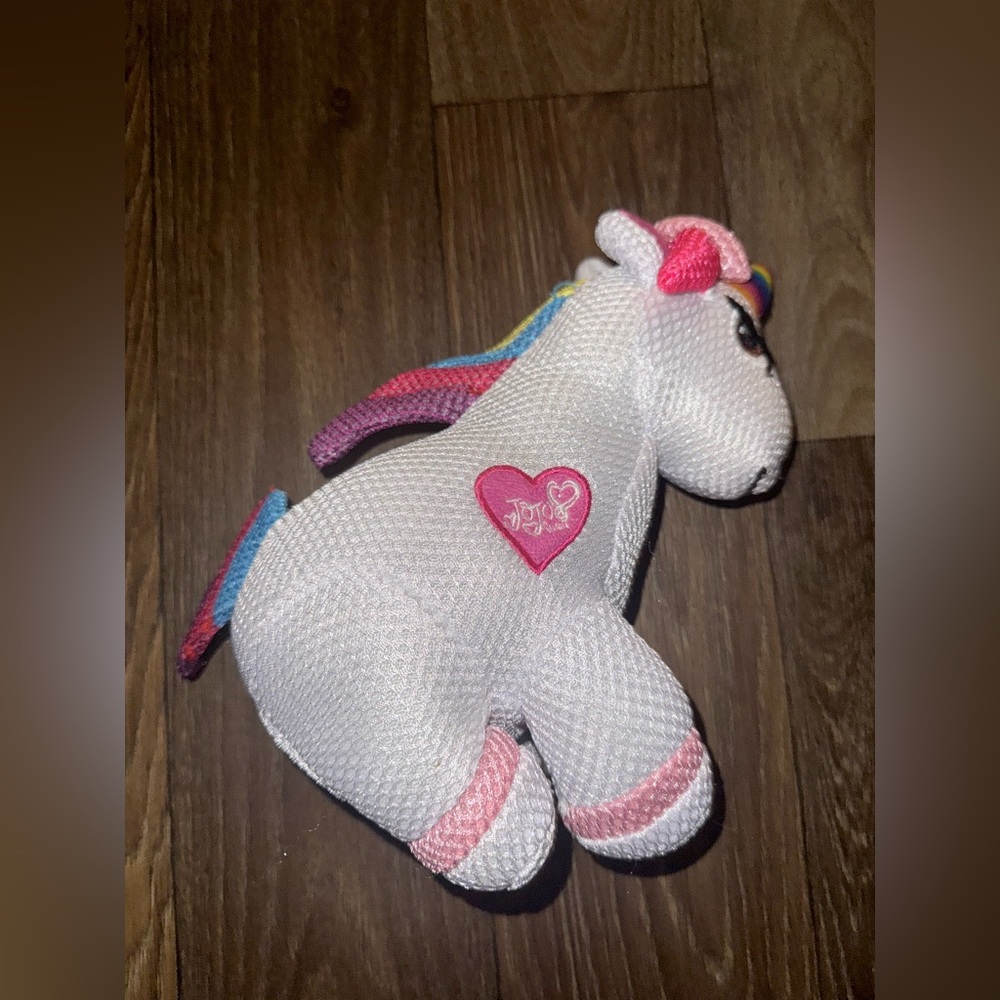 Jojo Siwa Plush Unicorn Bath Scrubby Kid’s Toy